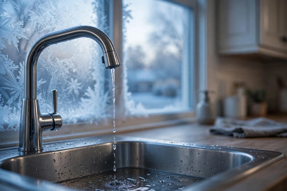 Should you drip faucets when freezing weather hits a Keller home — a slow, steady drip that helps prevent frozen and burst pipes
